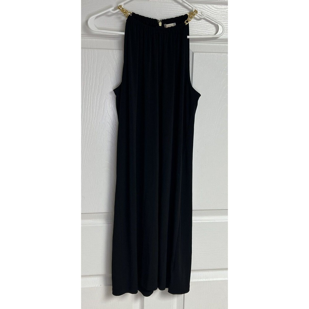 Michael Kors Black Midi Dress